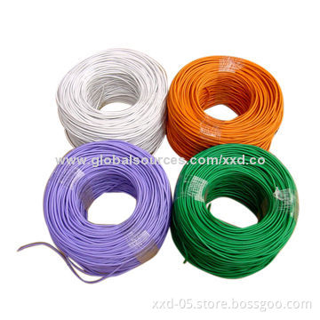 FTP/UTP Cat6 Pure Copper LAN Cables with Best Price, 24AWG, PVC Jacket